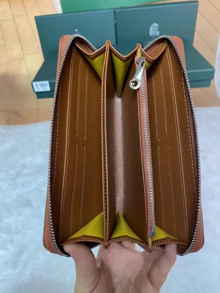 Goyard Saint-Louis Long Wallet Gray - 17