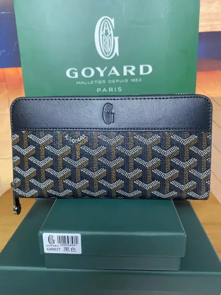 Goyard Saint-Louis Long Wallet Black - 1