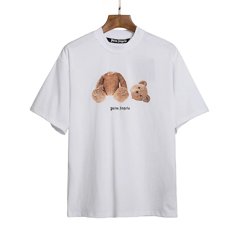 Palm Angels Gothic Logo Black Oversized T-Shirt - 23