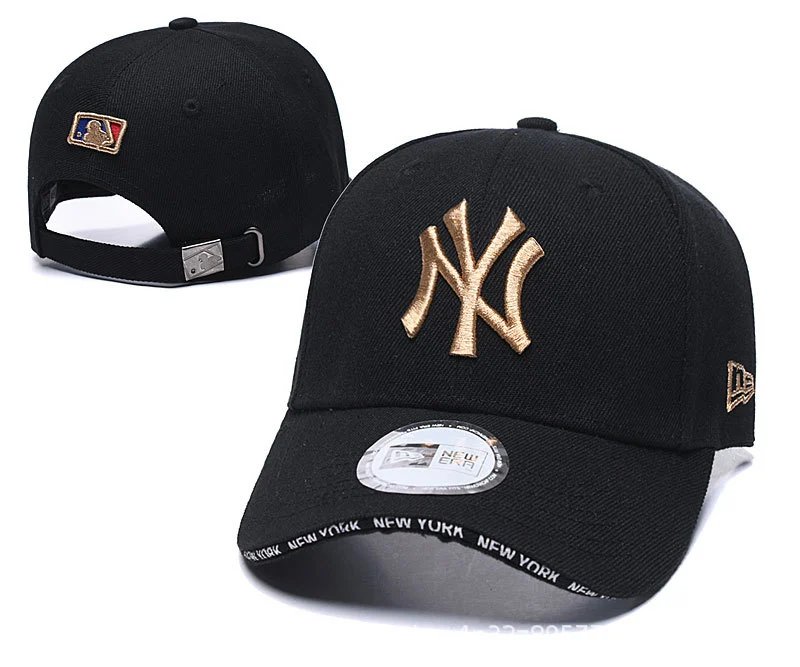 New Era Yankees 9Forty Cap Black Gold