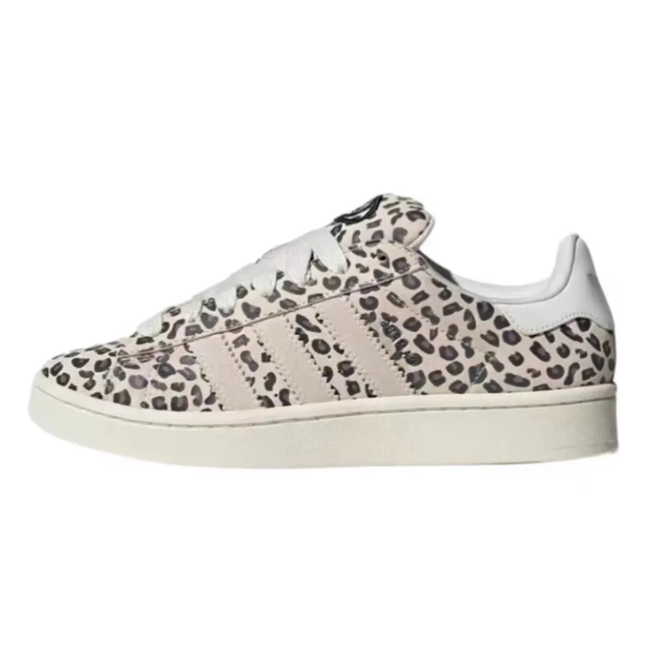 Beige White Leopard