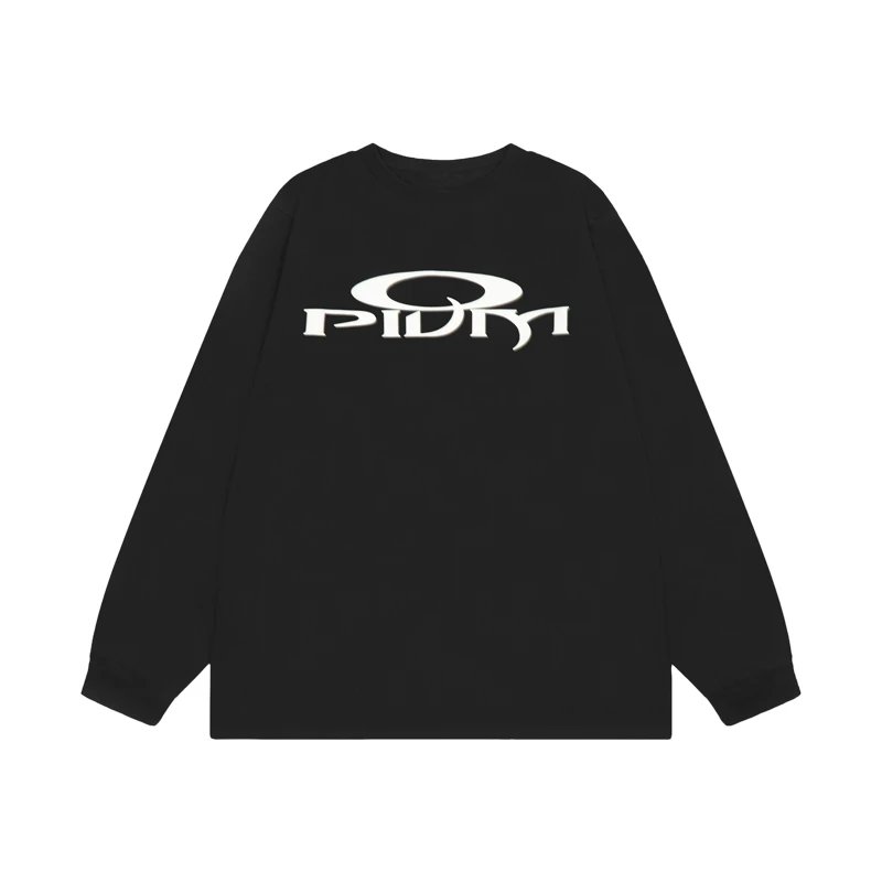Pium Black Long Sleeve T-Shirt