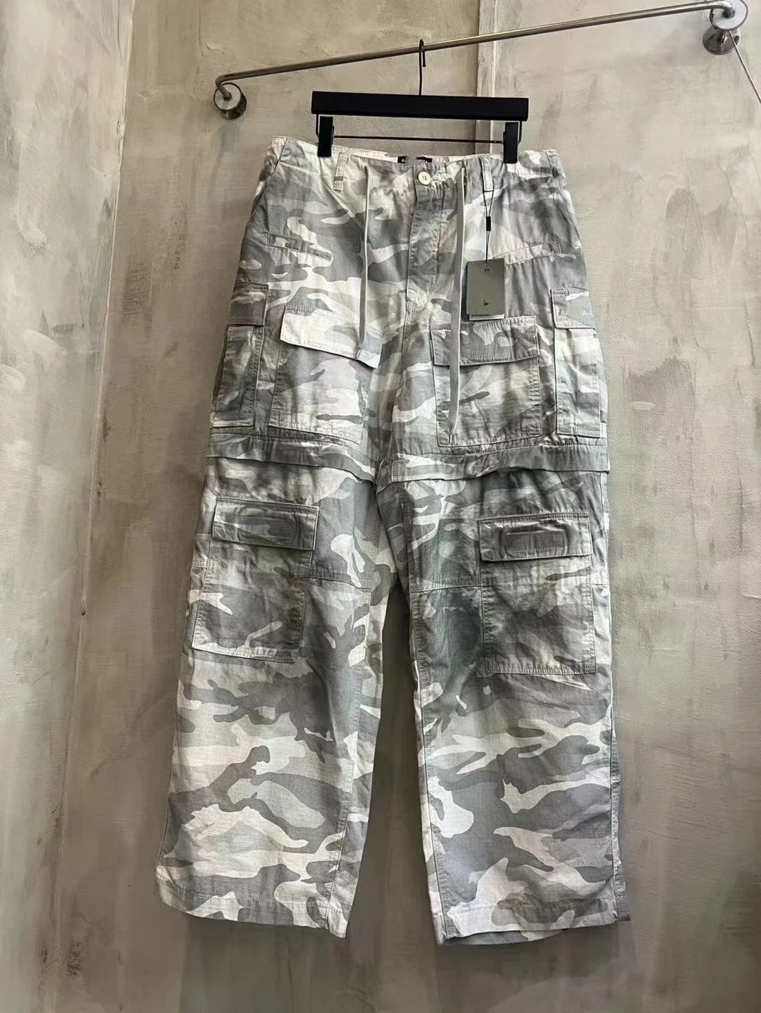 Balenciaga Cargo Baggy Camo Verde