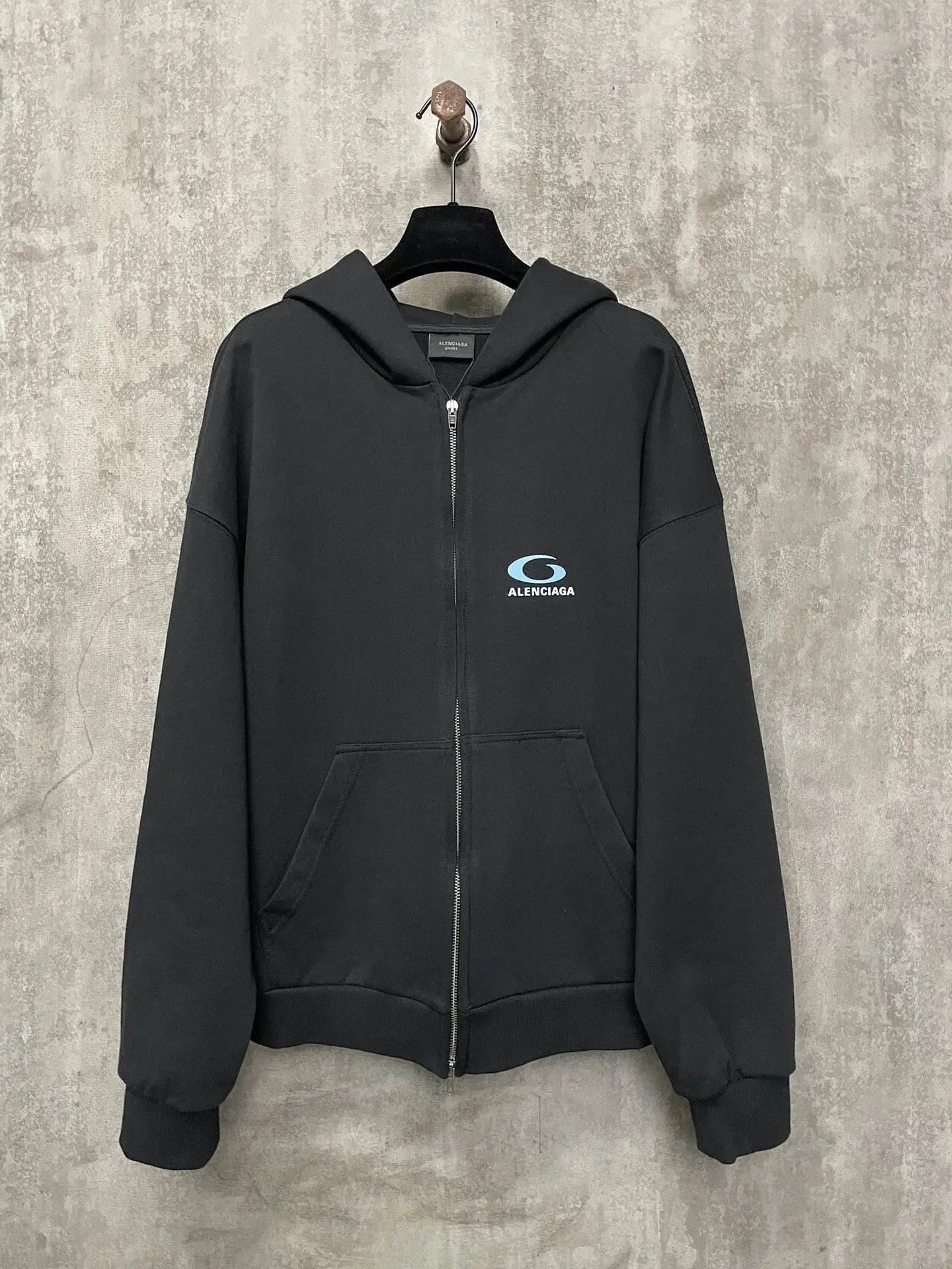 Balenciaga Surfer Zip Up Hoodie 3