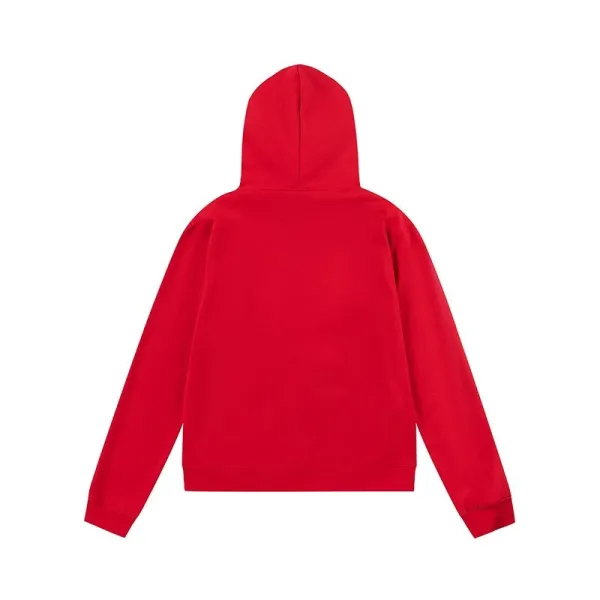 Off-White Hoodie with Graffiti Print Olive Green Hoodie - 23
