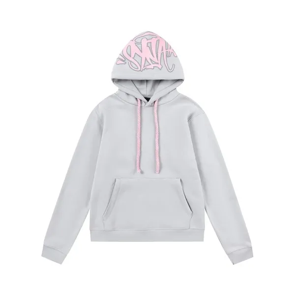 Off-White Hoodie with Graffiti Print Olive Green Hoodie - 10