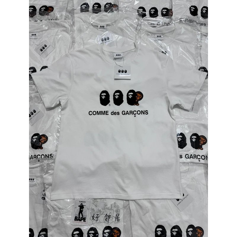 Cut-Label Withdrawn Foreign Trade Pure Cotton Short Sleeve T-Shirt - H-1