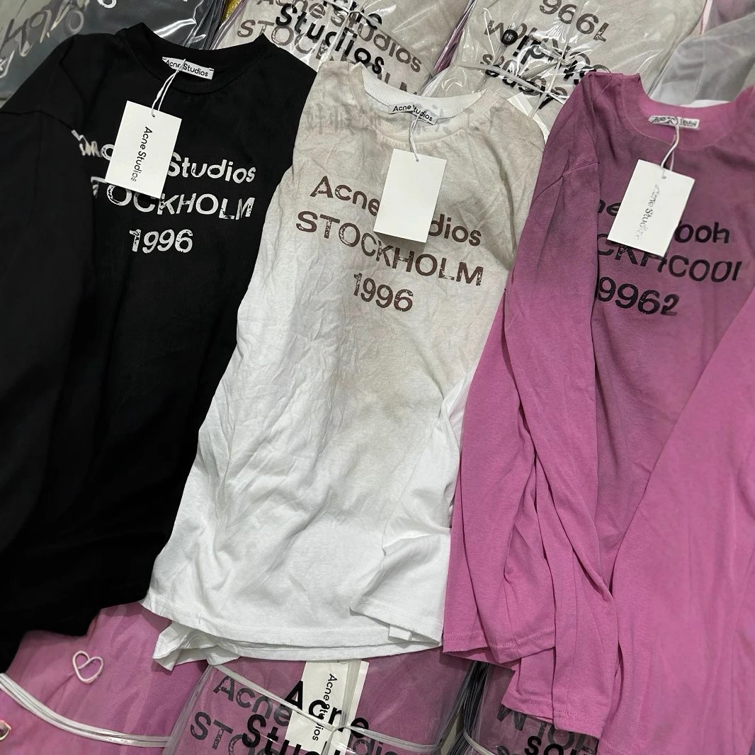Acne Studios Stockholm 1996 Black Long-Sleeve T-Shirt - 4