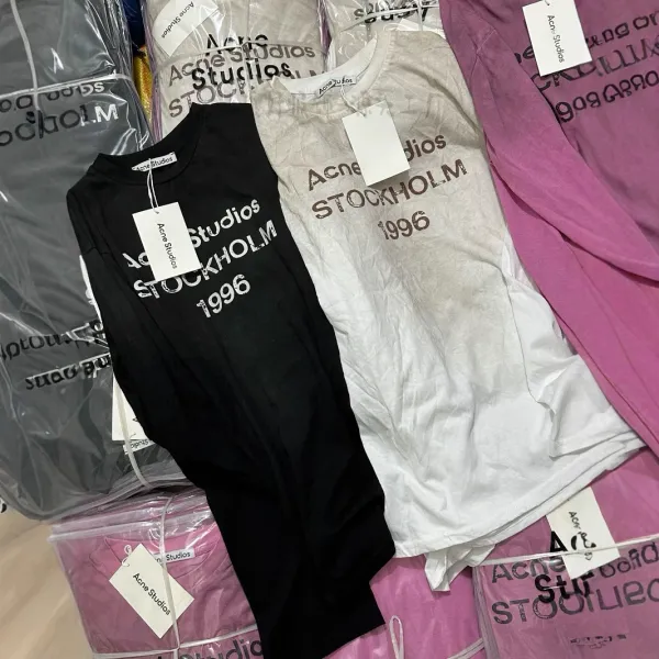 Acne Studios Stockholm 1996 Black Long-Sleeve T-Shirt - 5