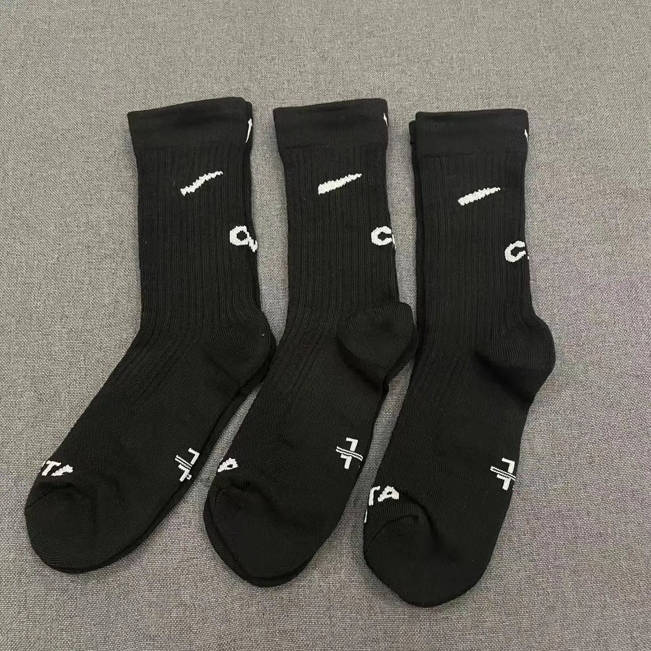 NOCTA Swoosh Crew Socks White - 8