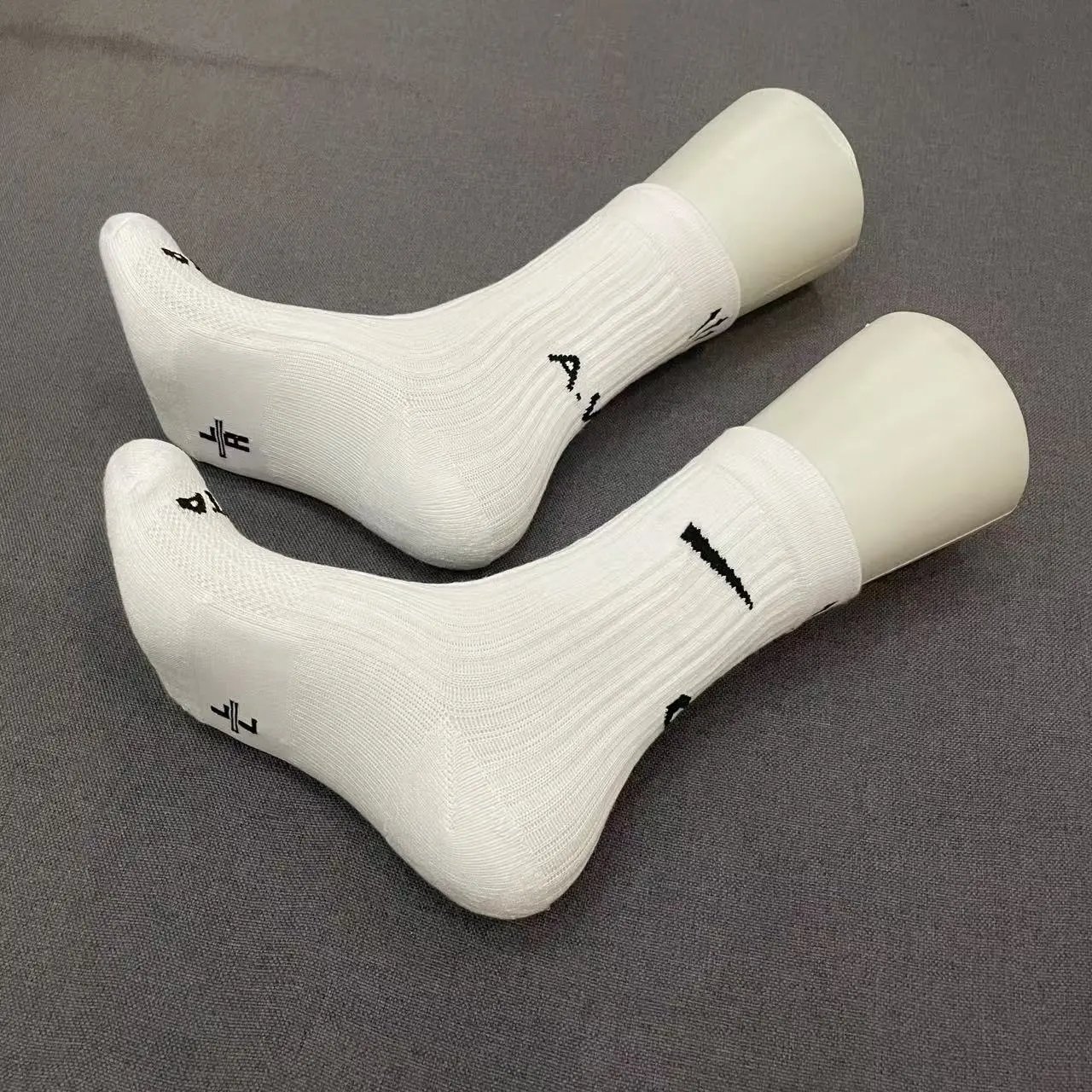 NOCTA Swoosh Crew Socks White - 6