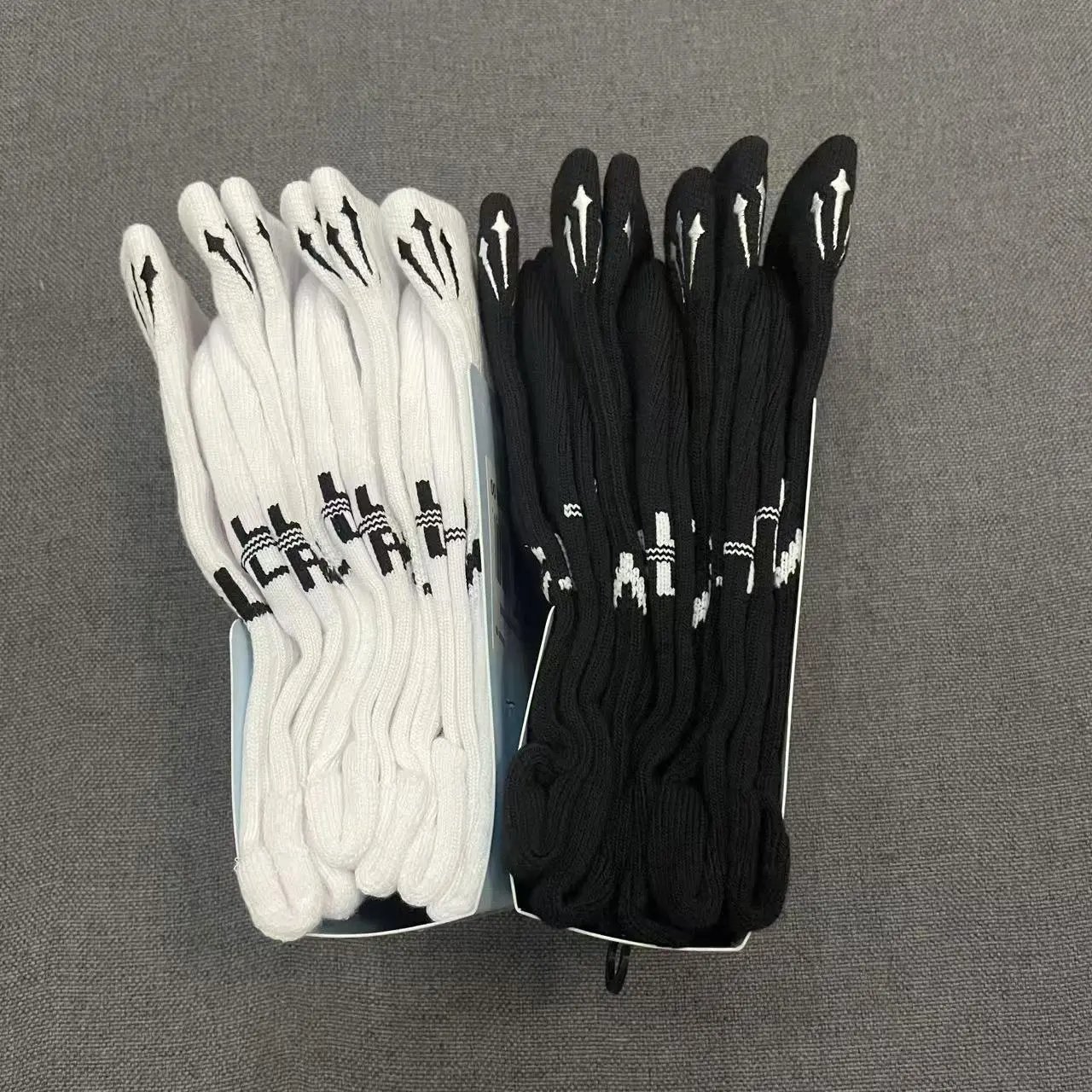 NOCTA Swoosh Crew Socks White - 3