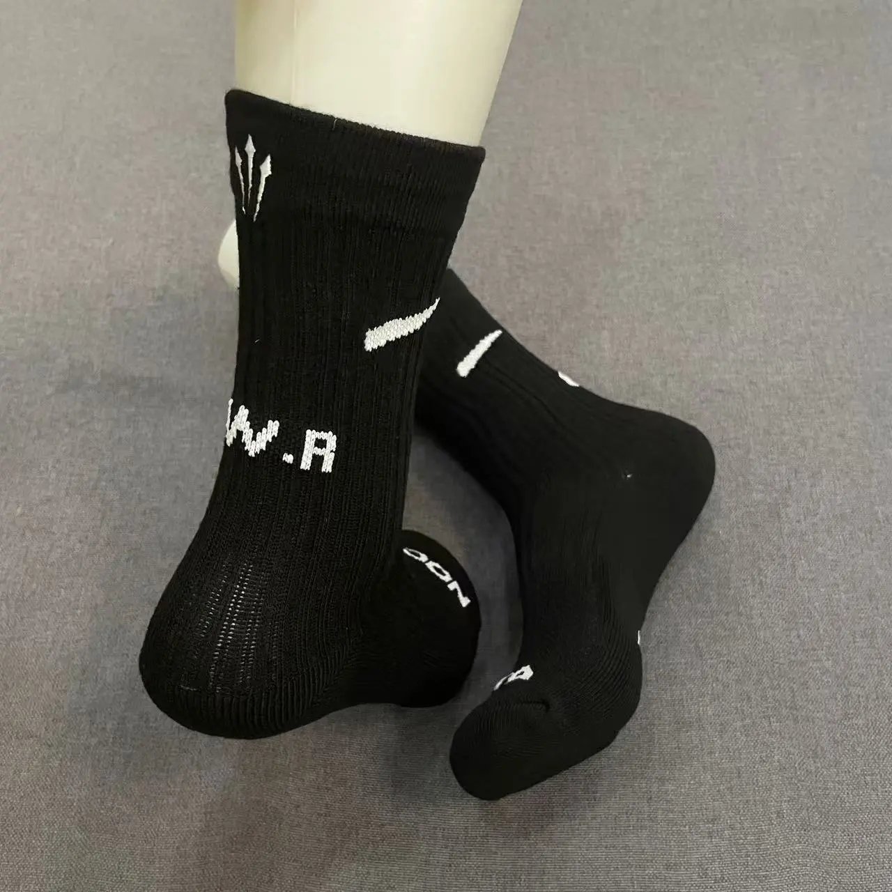 NOCTA Swoosh Crew Socks White - 9