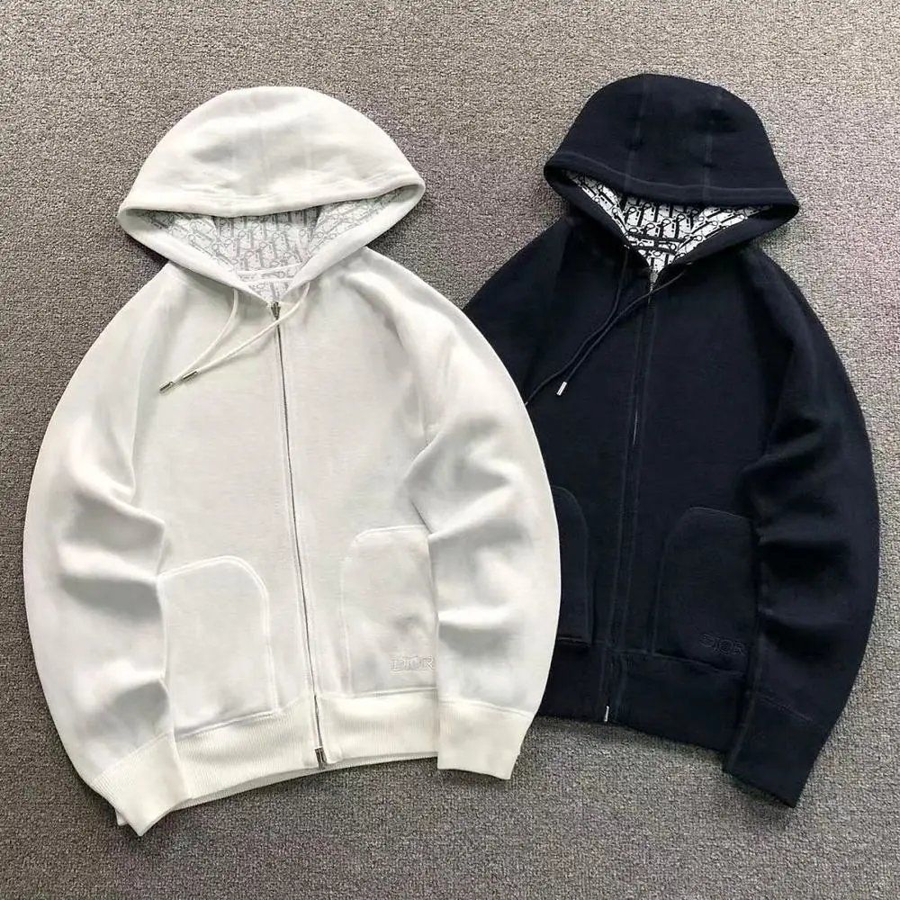 Dior lined zip-up hoodie — W2CFinds curated find
