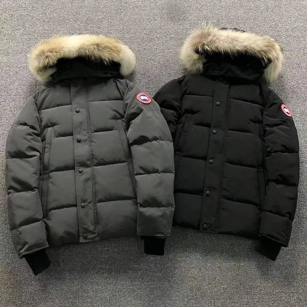 Canada Goose fur hood down jacket — W2CFinds curated find