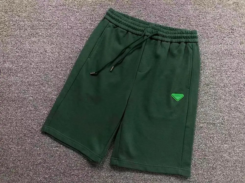 Prada Shorts Drawstring Bermuda with triangle logo patch image 4