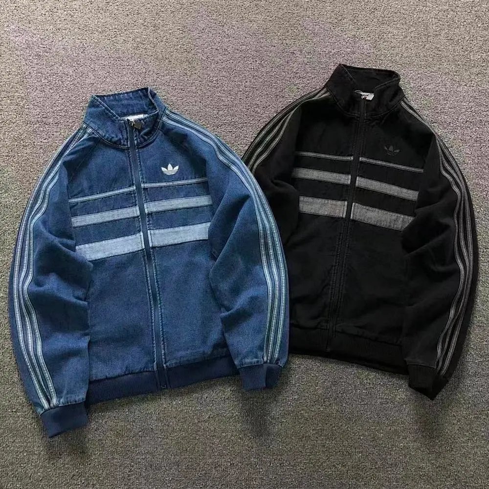 Adidas denim track jacket — W2CFinds curated find