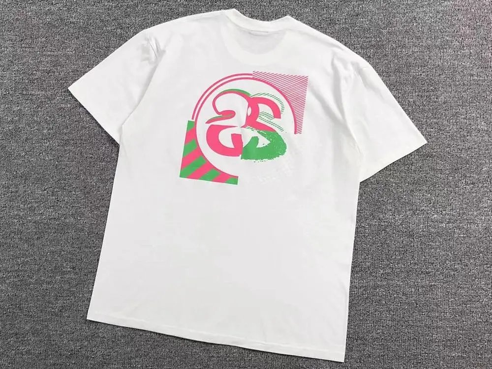Stüssy T-Shirts Short-Sleeve Graphic Print T-Shirt image 5