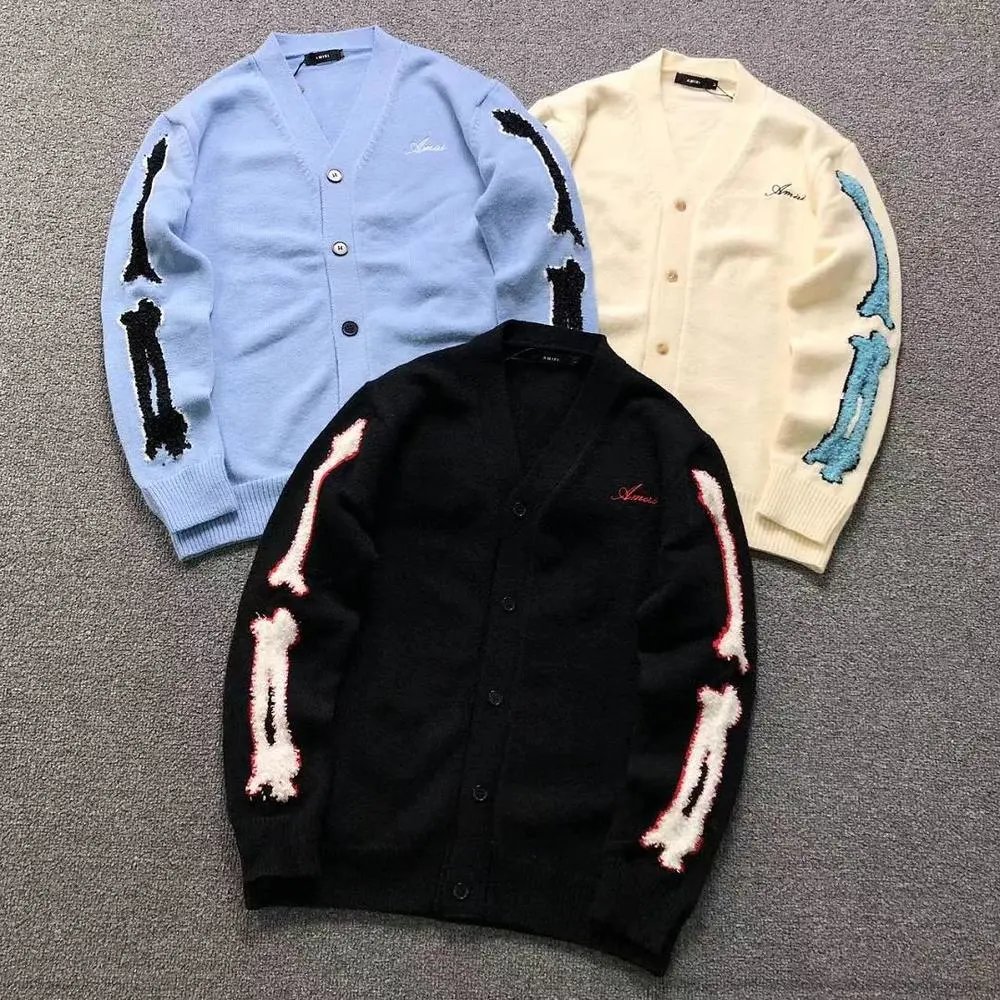 Amiri bone jacquard cardigan — W2CFinds curated find