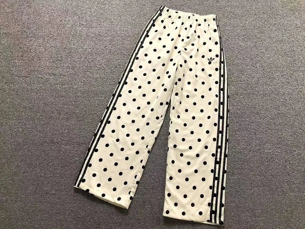 adidas Jackets Polka Dot Three-Stripe Track Jacket image 8