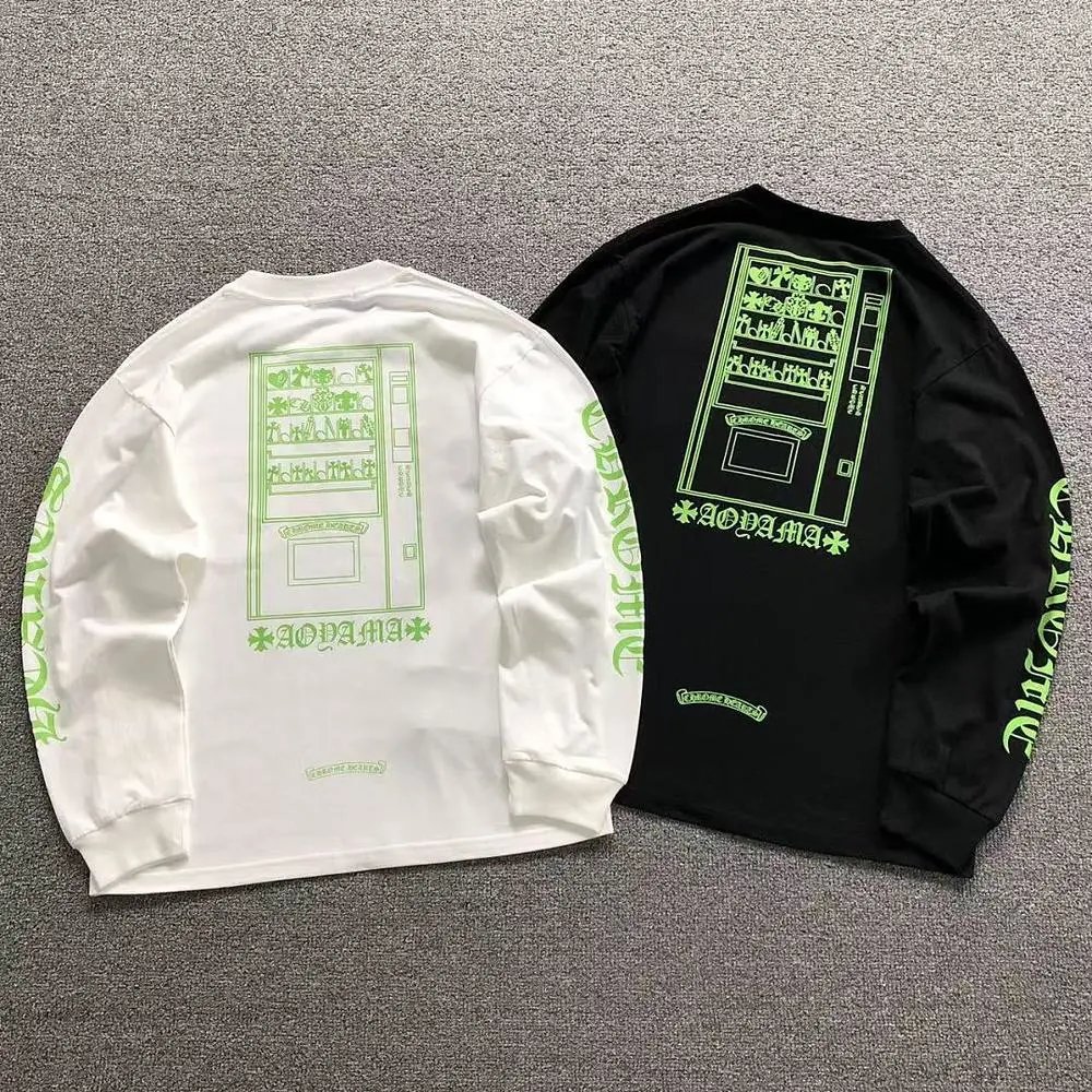 Chrome Hearts vending machine graphic print long sleeve tee — W2CFinds curated find