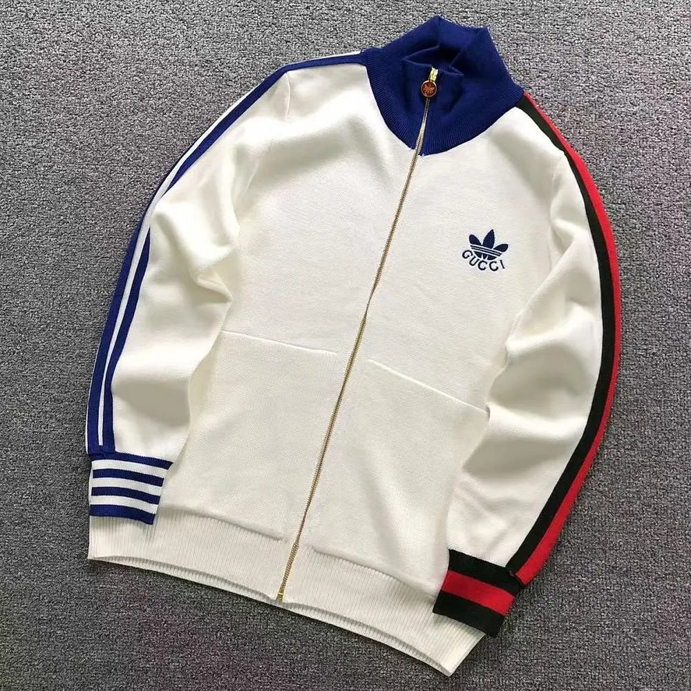 Gucci x Adidas collab zip knit sweater — W2CFinds curated find