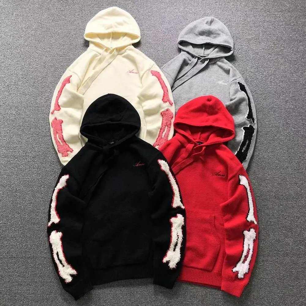 Amiri bone jacquard hoodie — W2CFinds curated find
