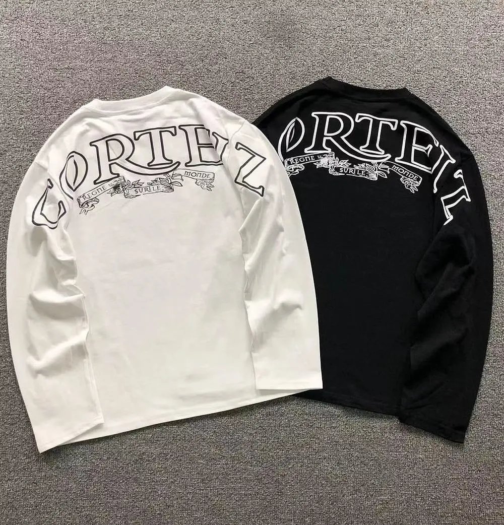 Corteiz back large letter print long sleeve tee — W2CFinds curated find