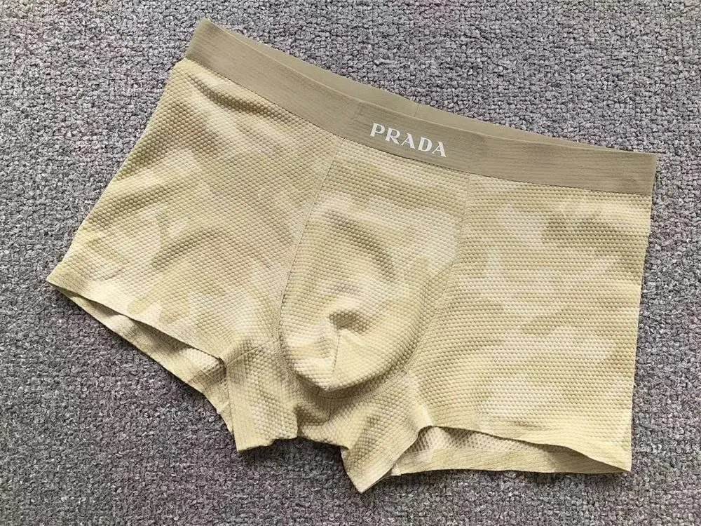 Prada Underwear Men's textured camouflage boxer briefs image 4