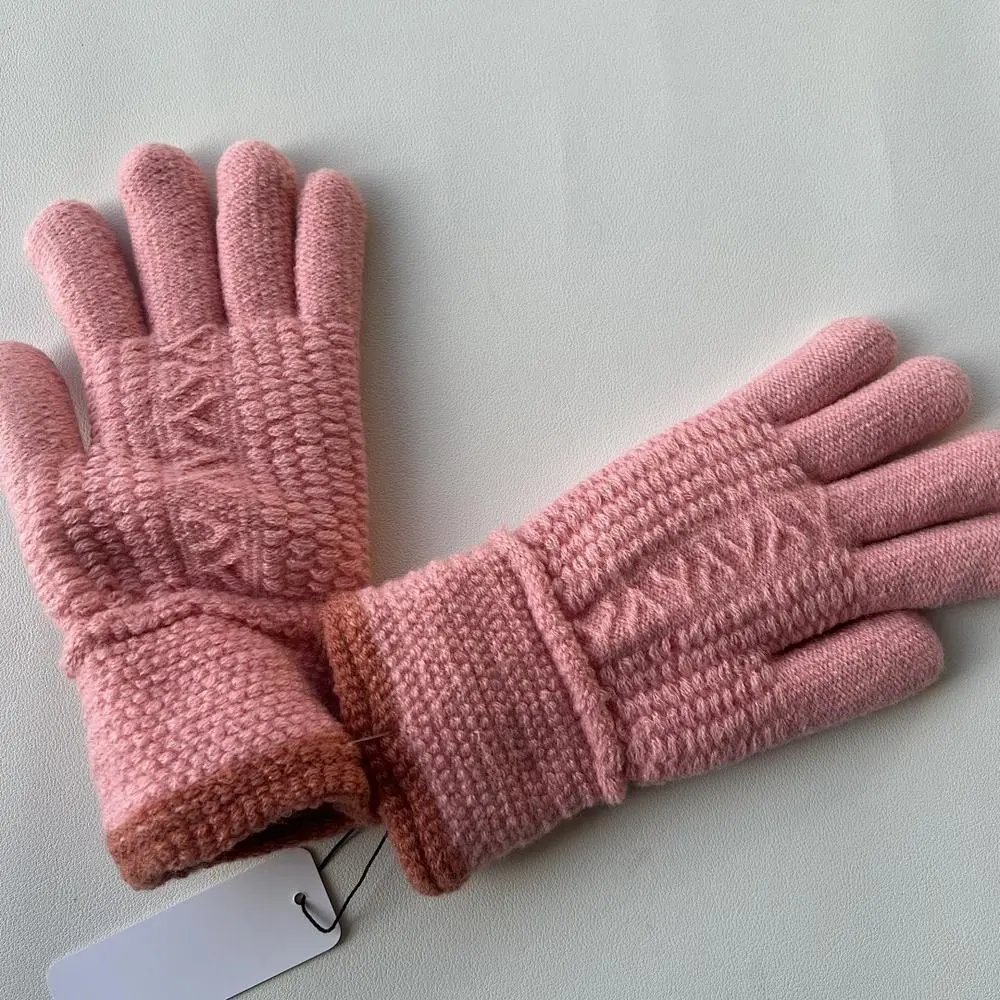 Vivienne Westwood Gloves Orb-embroidered knit — Style 3