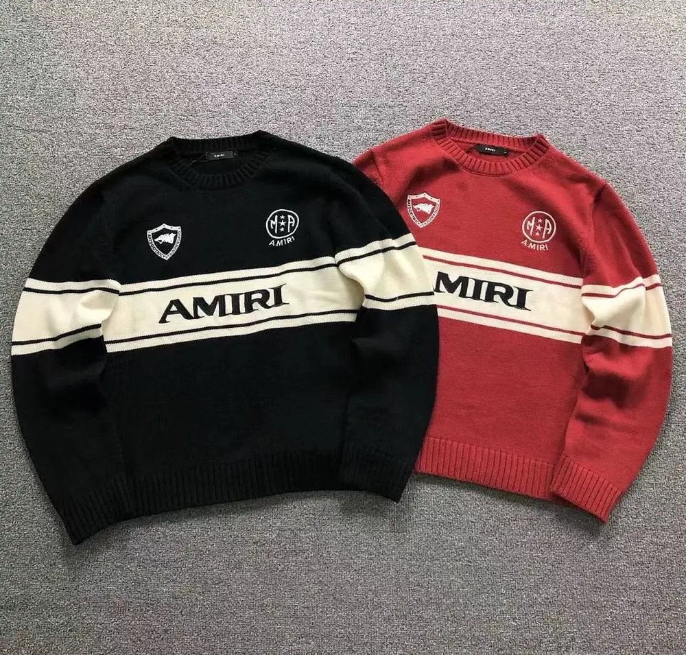 Amiri logo stripe sweater — W2CFinds curated find