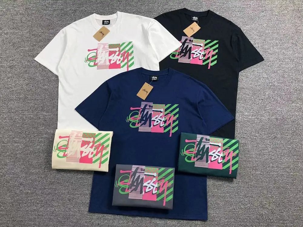 Stüssy T-Shirts Short-Sleeve Graphic Print T-Shirt image 8