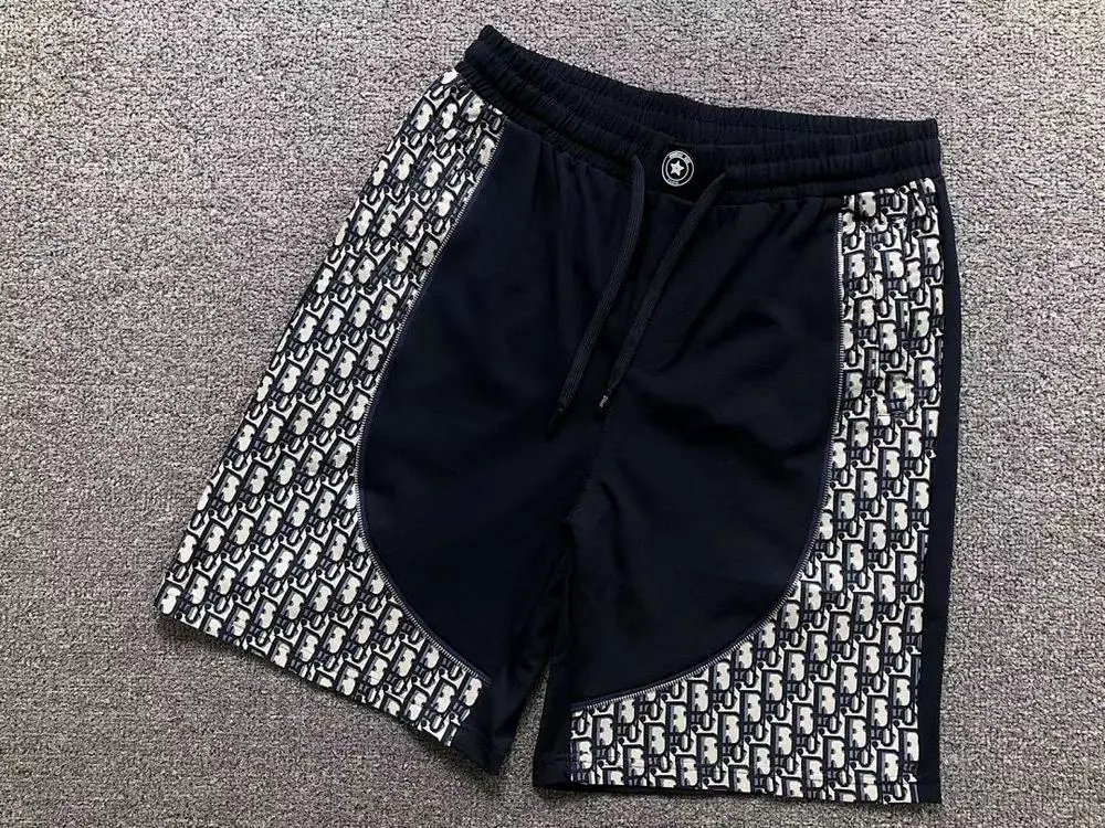 Dior Shorts Drawstring with Oblique-pattern side panels image 3