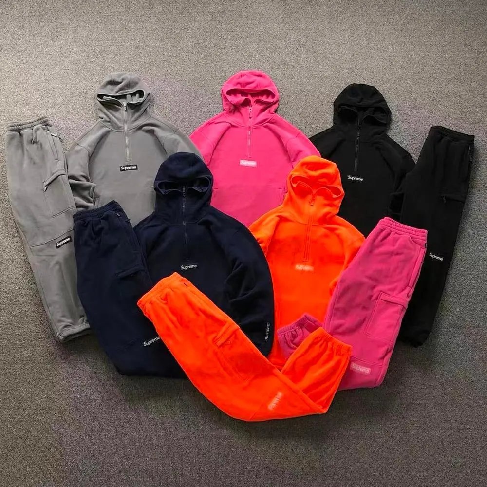 Supreme fleece hoodie and trousers set — W2CFinds curated find