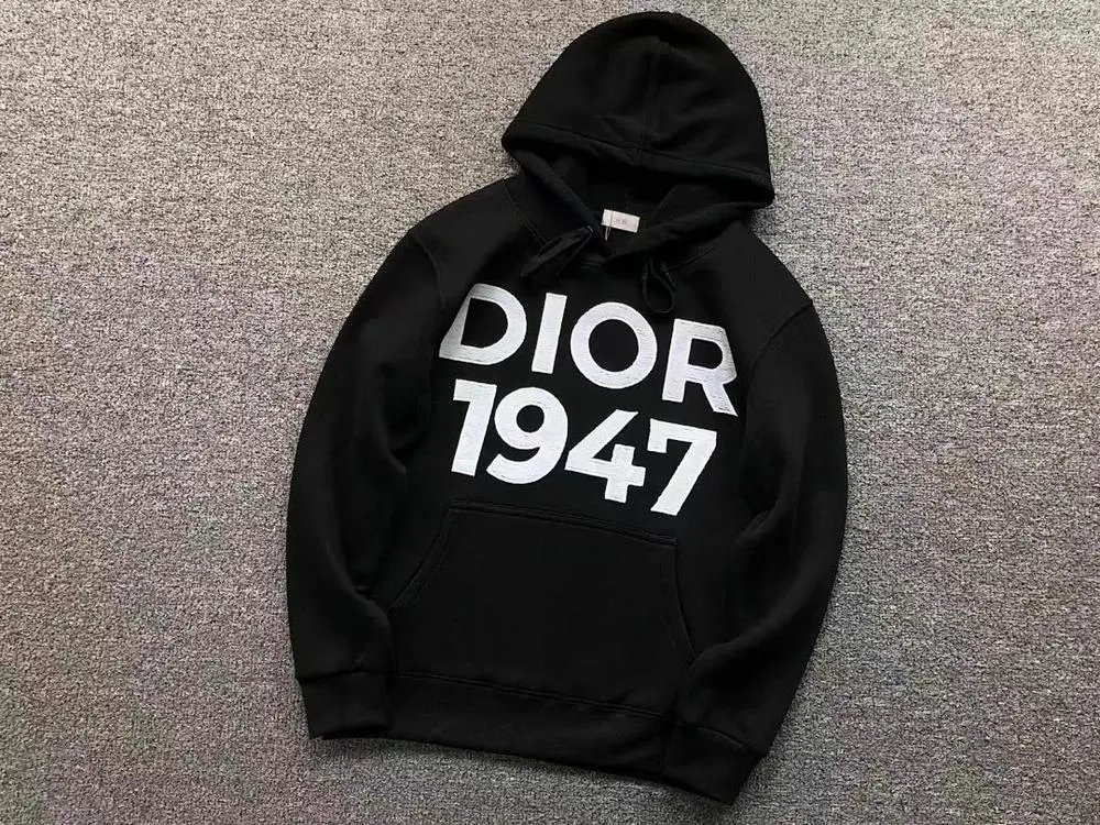 Dior Hoodies & Sweatshirts 1947 Logo Pullover Hoodie image 4