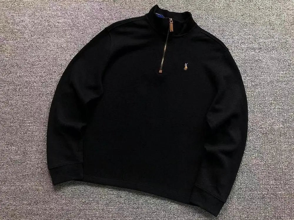 Polo Ralph Lauren Hoodies & Sweatshirts Embroidered Pony Quarter-Zip Mock-Neck Sweatshirt image 9