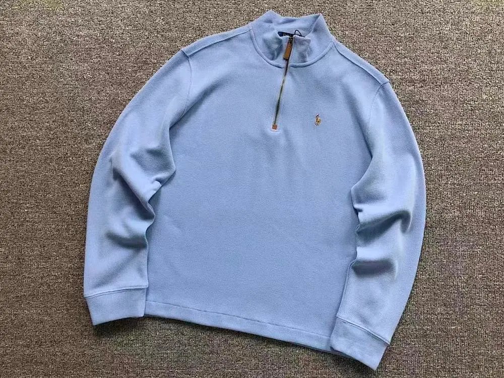 Polo Ralph Lauren Hoodies & Sweatshirts Embroidered Pony Quarter-Zip Mock-Neck Sweatshirt image 5