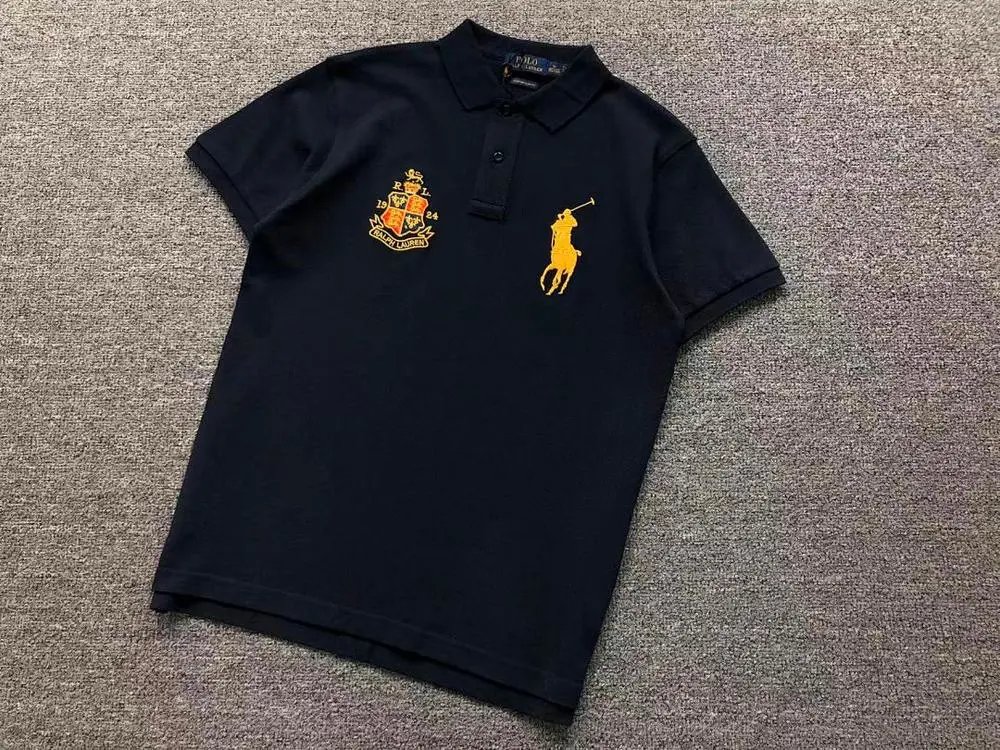 Polo Ralph Lauren Shirts Short-Sleeve Shirt with Embroidered Crest and Pony image 6