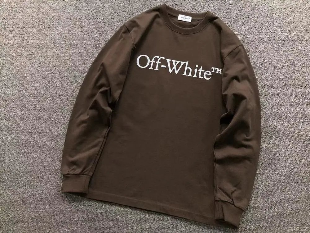 Off-White Hoodies & Sweatshirts Logo Print Crewneck Sweatshirt image 9
