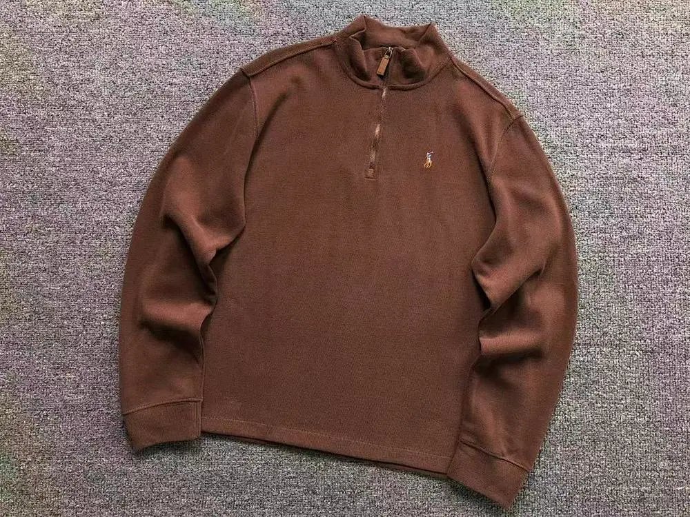 Polo Ralph Lauren Hoodies & Sweatshirts Embroidered Pony Quarter-Zip Mock-Neck Sweatshirt image 4
