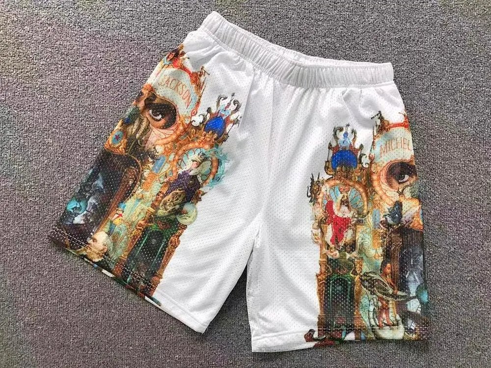 Unbranded Shorts Graphic Print Mesh Basketball image 2