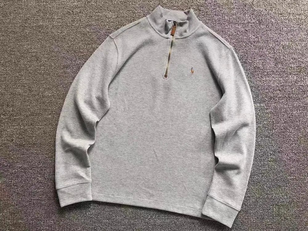 Polo Ralph Lauren Hoodies & Sweatshirts Embroidered Pony Quarter-Zip Mock-Neck Sweatshirt image 3