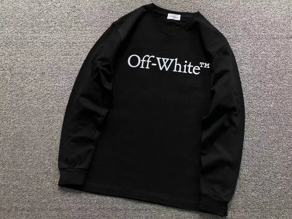 Off-White Hoodies & Sweatshirts Logo Print Crewneck Sweatshirt image 2