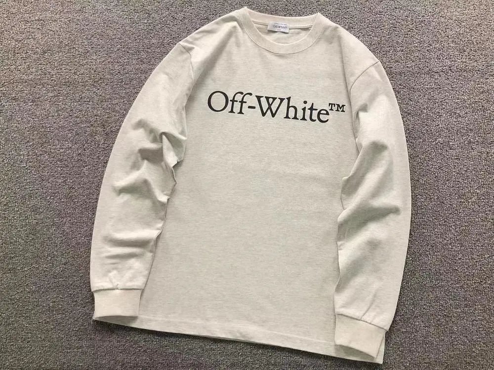 Off-White Hoodies & Sweatshirts Logo Print Crewneck Sweatshirt image 8