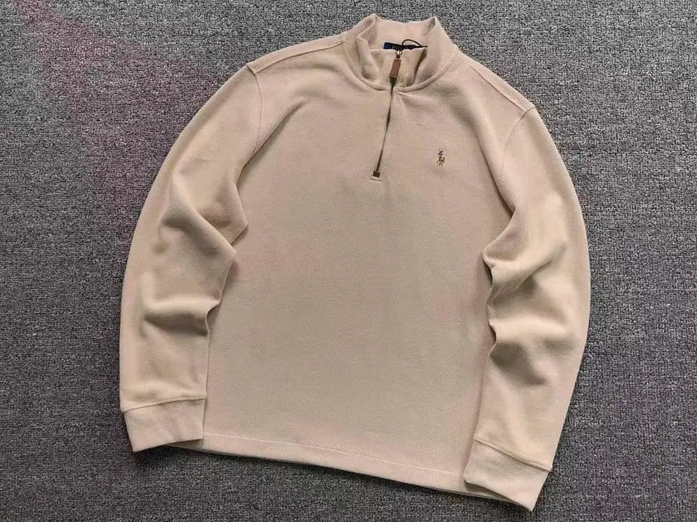 Polo Ralph Lauren Hoodies & Sweatshirts Embroidered Pony Quarter-Zip Mock-Neck Sweatshirt image 7