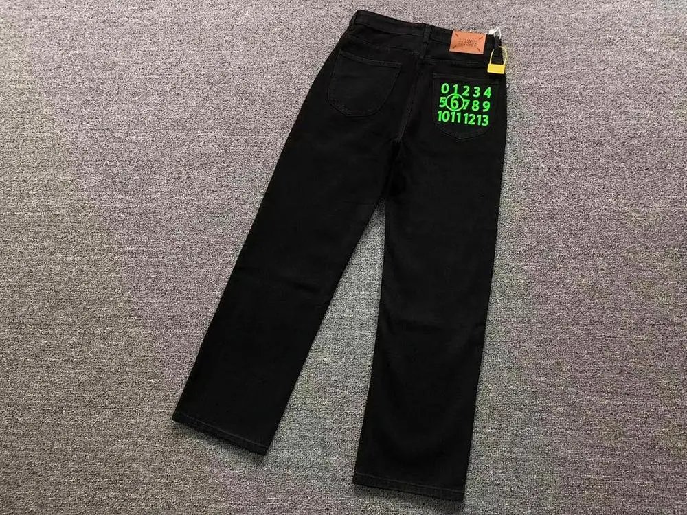 Maison Margiela Jeans Straight-Leg Numeric Logo image 5