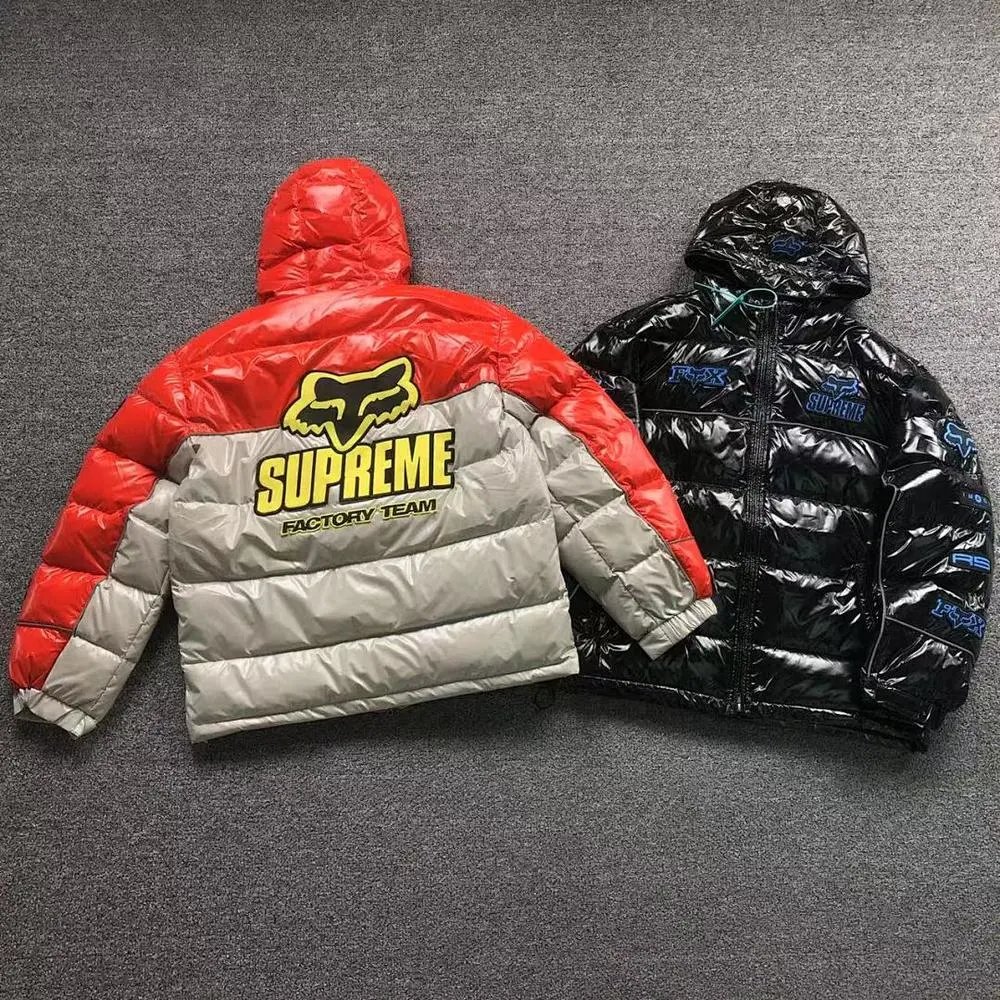 Supreme Fox Racing hooded down jacket    — W2CFinds curated find