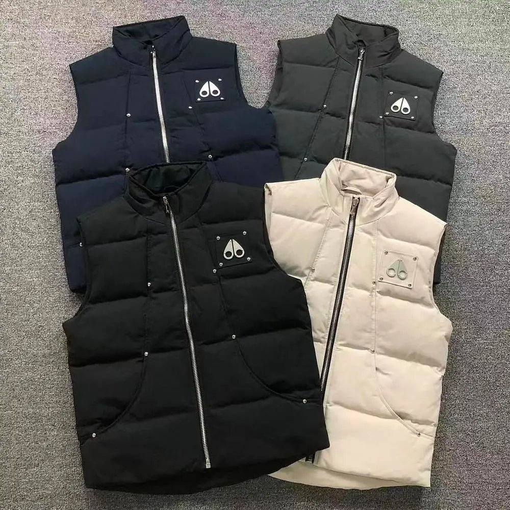 Moose Knuckles stand collar down vest — W2CFinds curated find