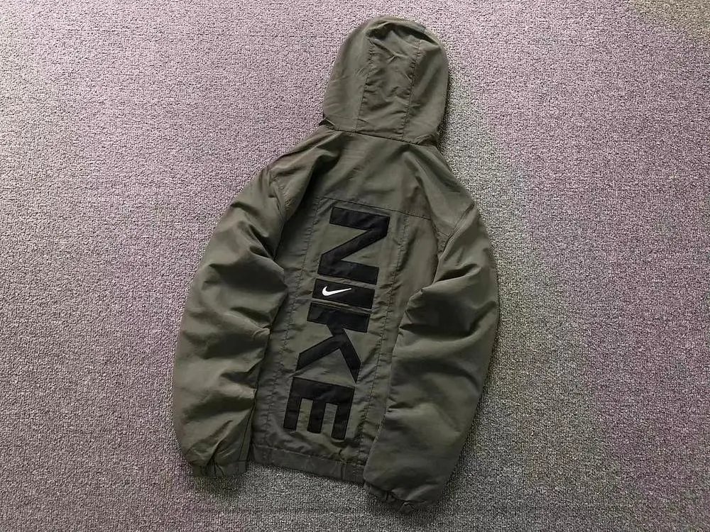 Nike Jackets Hooded padded jacket with oversized back logo image 2