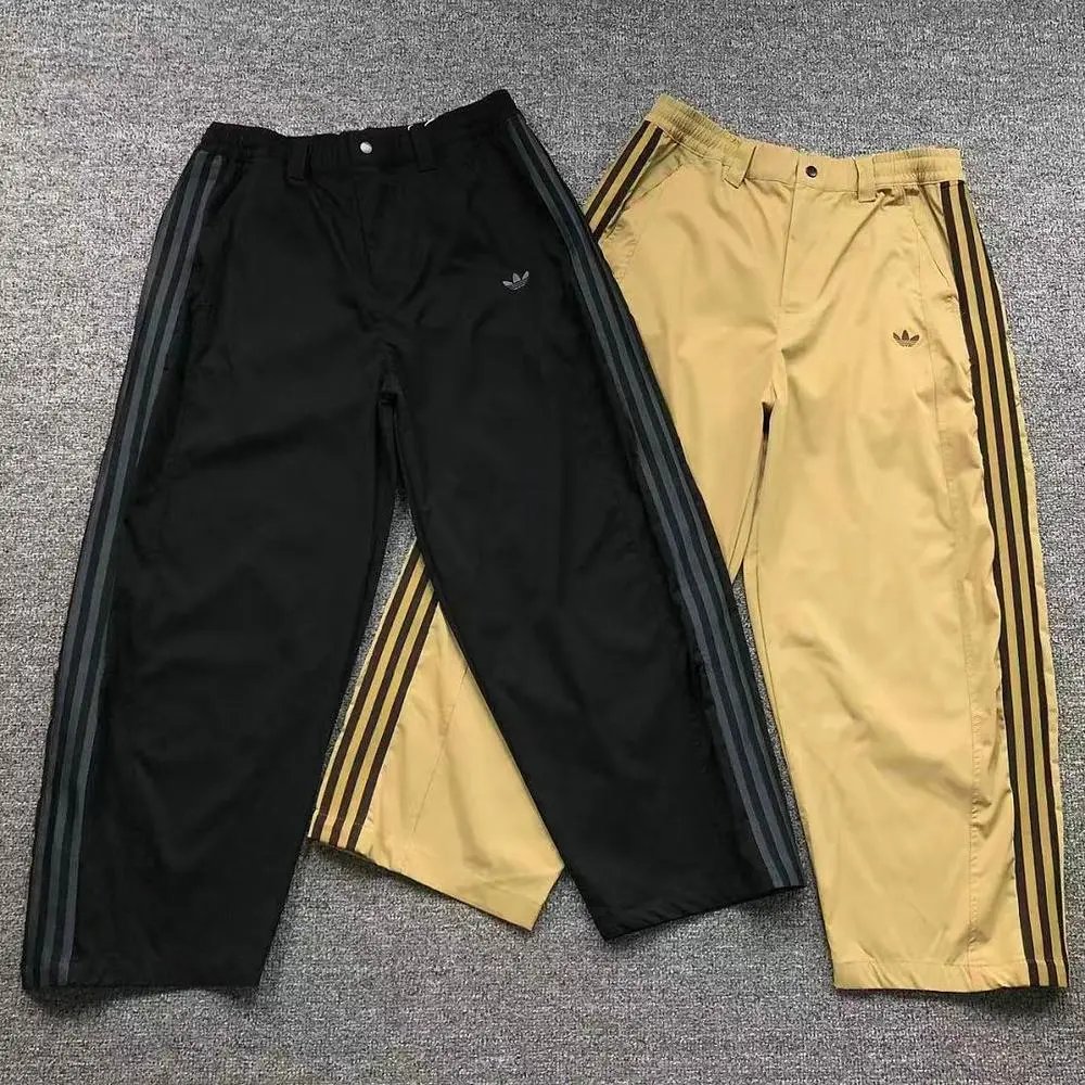 Adidas three stripes wide leg casual pants — W2CFinds curated find